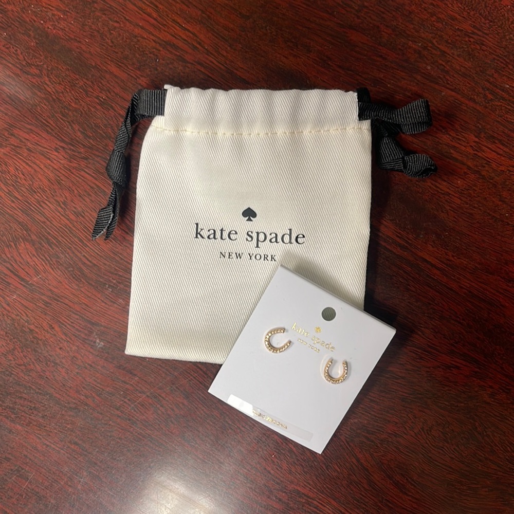 Kate Spade Horseshoe Wild Ones earrings
